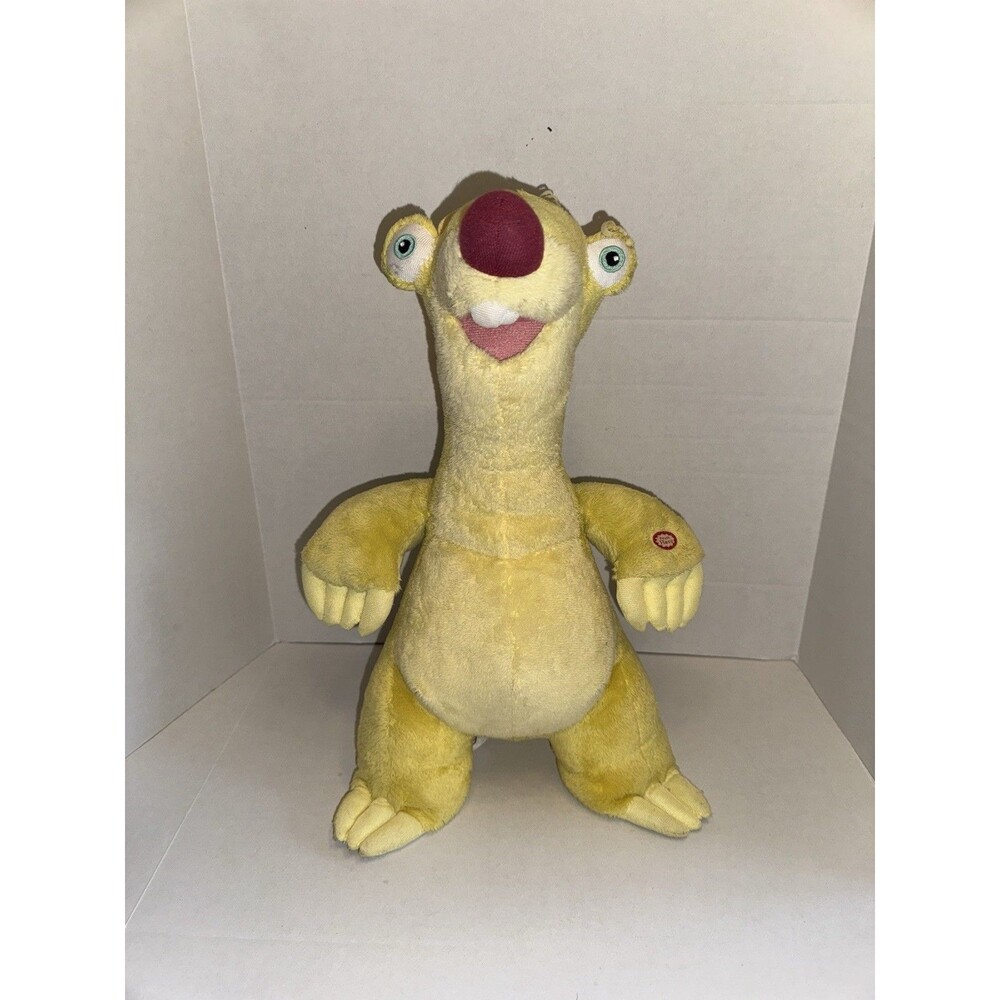 16" Talking Sid Sloth From Ice Age 2009 Twentieth Century Fox Film WORKING